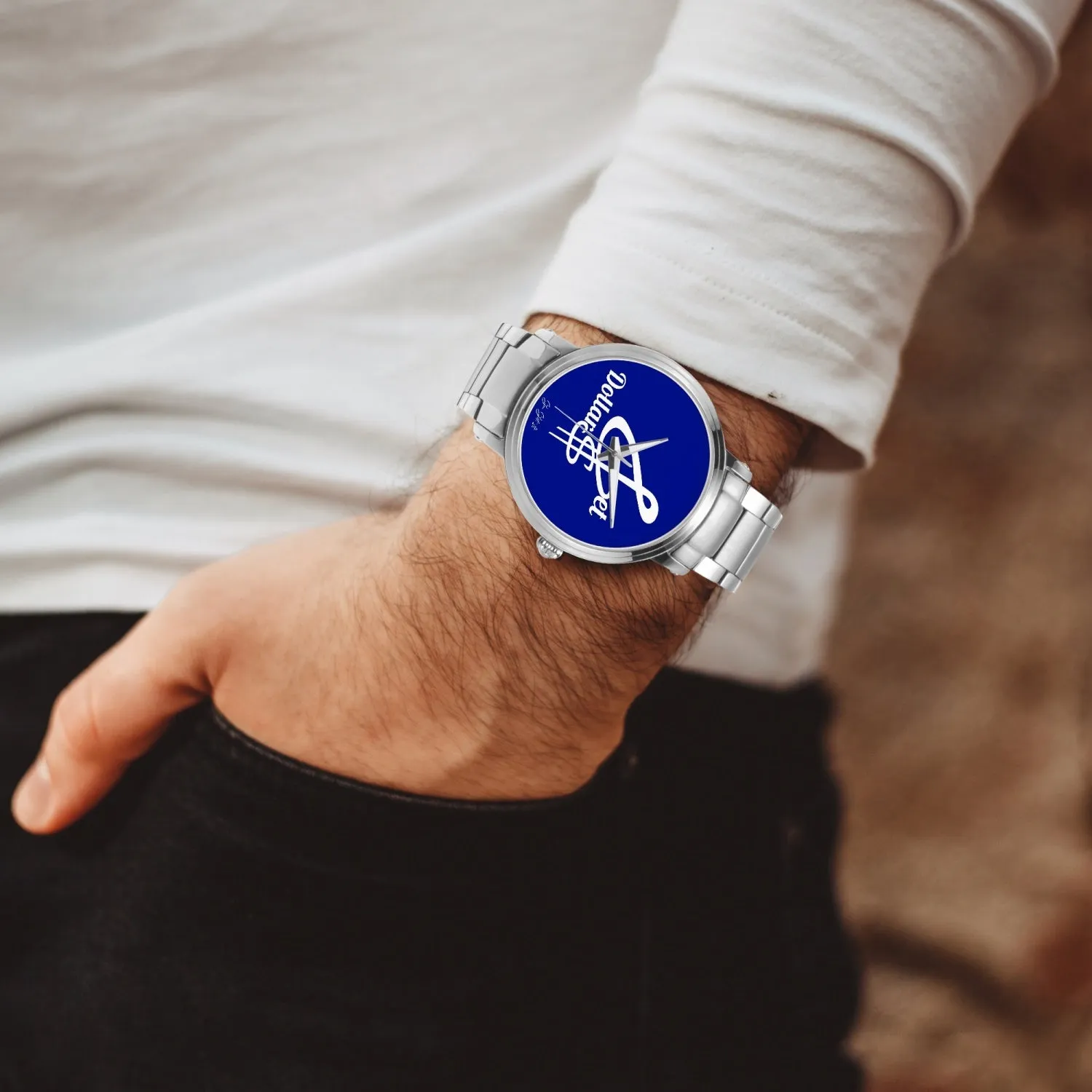 Nipsey Blu Steel Automatic Watch