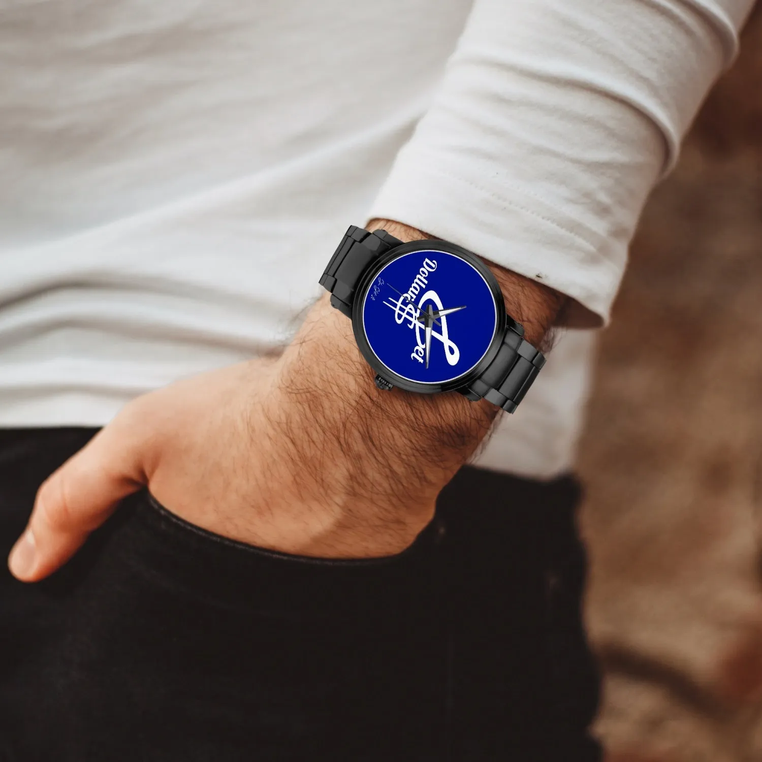 Nipsey Blu Steel Automatic Watch