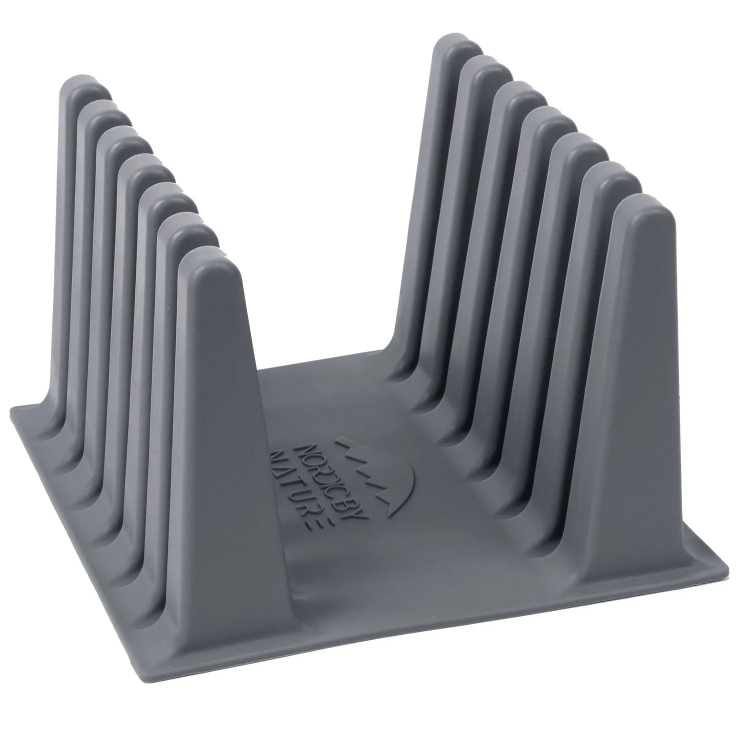 Nordic By Nature Silicone Drying Rack For Reusable Bags - (Slate Grey)