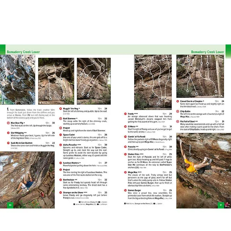 Nowra Climbing Guide