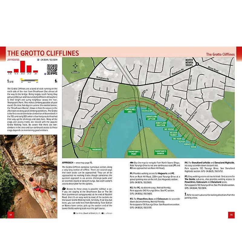 Nowra Climbing Guide