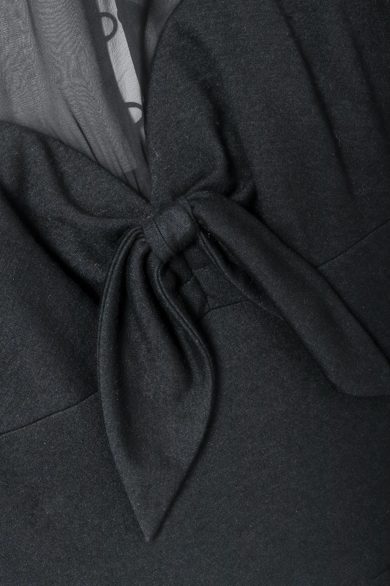 Numbered Couture Illusion Dress