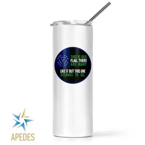 NYPD This Is Our Flag Stainless Steel Skinny Tumbler 20 OZ
