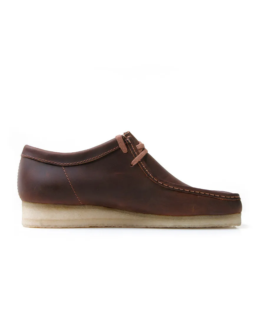 Originals Wallabee Beeswax Brown Leather