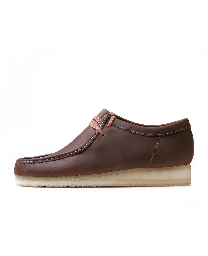Originals Wallabee Beeswax Brown Leather