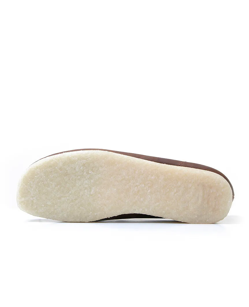 Originals Wallabee Beeswax Brown Leather