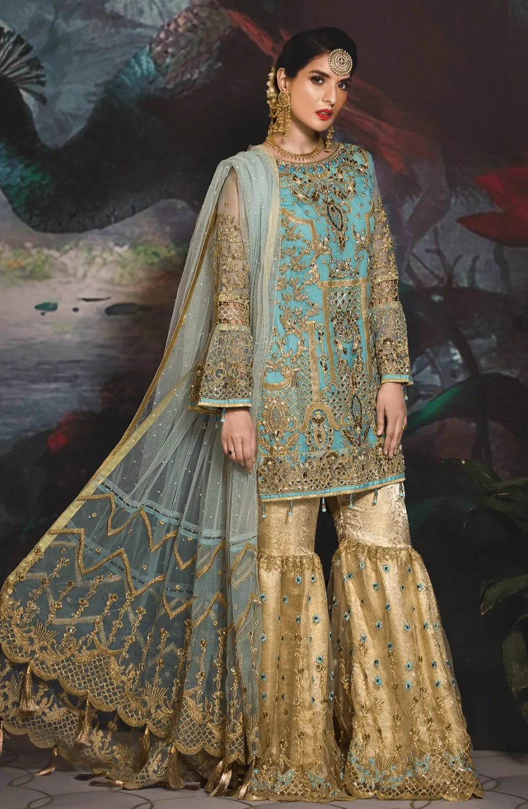 Pakistani formal dress in USA for women # P2683