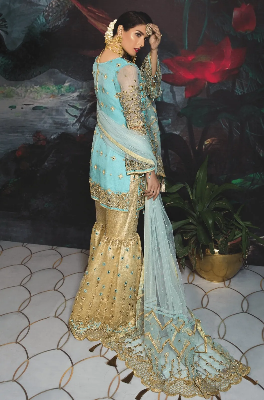 Pakistani formal dress in USA for women # P2683
