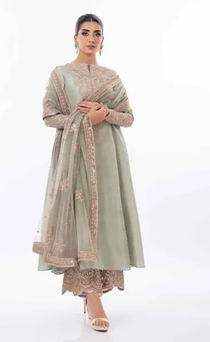 Pakistani Wedding Dress in Airline Kameez Trouser Style