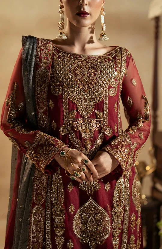 Pakistani Wedding Dress in Premium Kameez Trouser Style