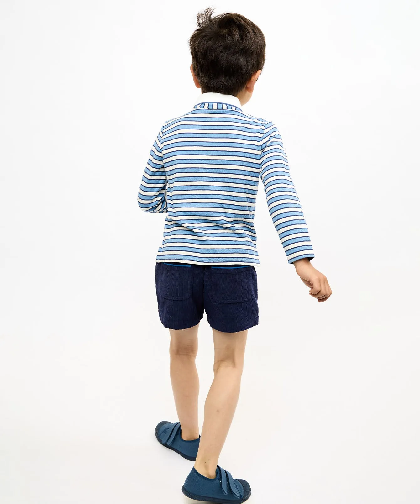 Parker Polo, Blue Rugby Stripe