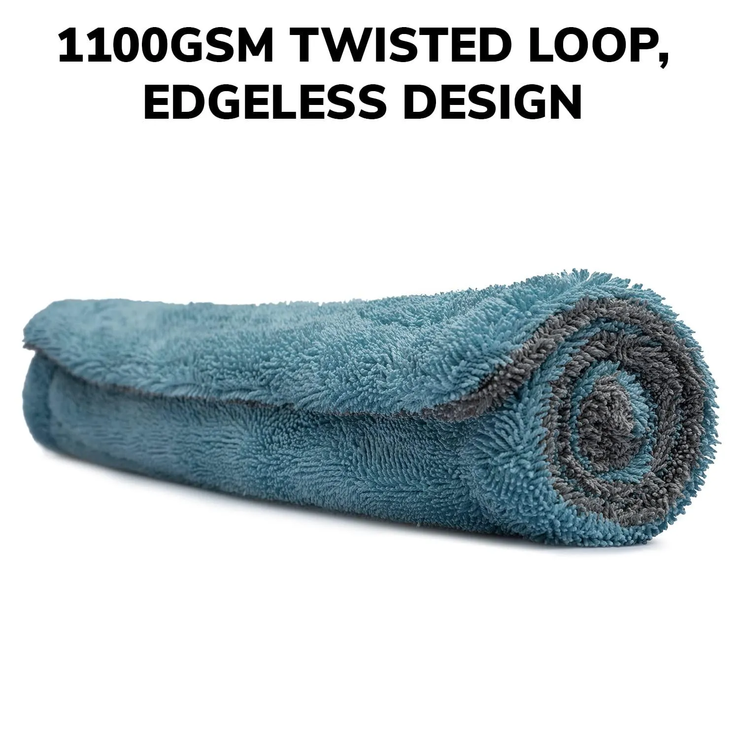 PCC Pure Magic 1100gsm Microfiber Drying Towel, 40x40cm