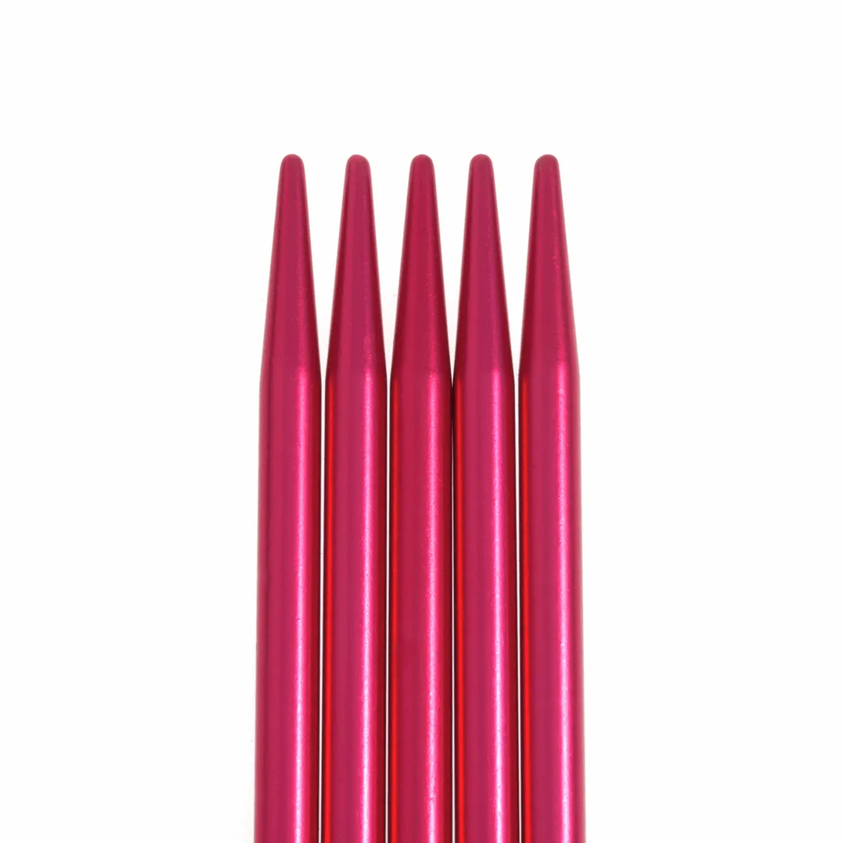 Pony Double-Point Coloured Knitting Needles-Set Of Five 4.00mm