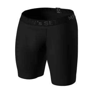 ProActive Long Boxer Brief 9" OpenFly, Black