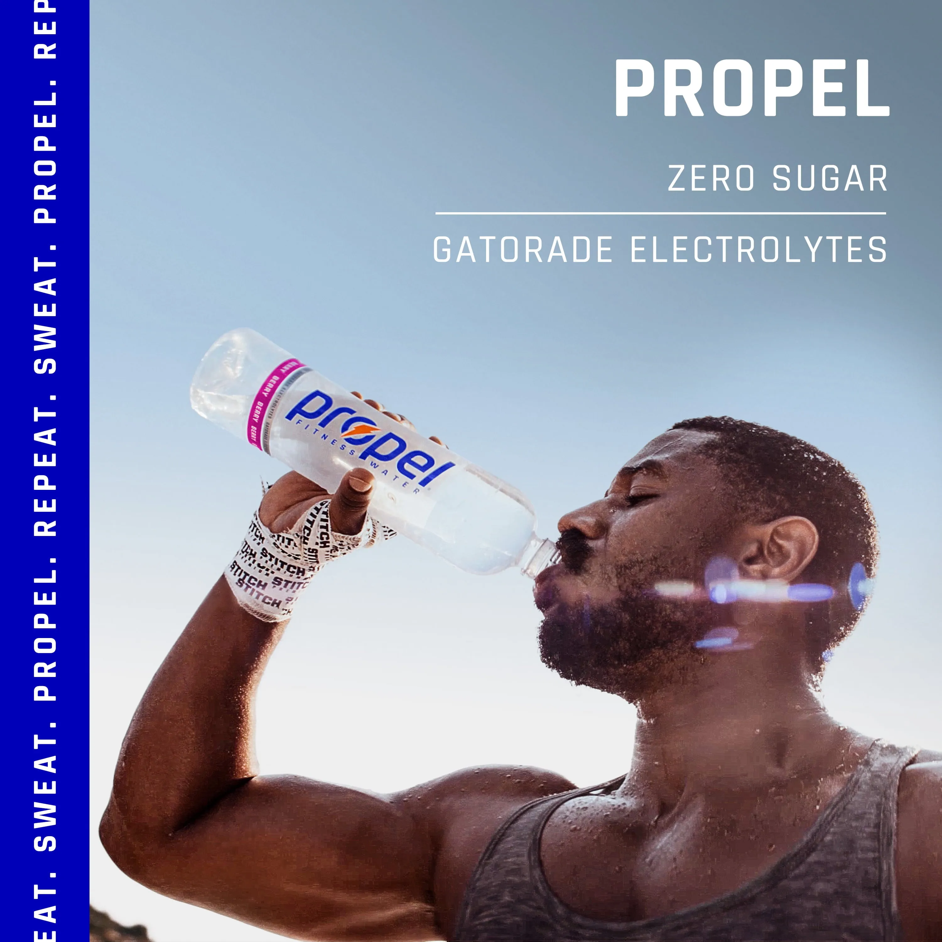 Propel Cherry Flavored Enhanced Water with Electrolytes, 16.9 Oz, 12 Pack Bottle