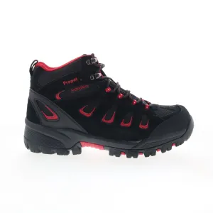 Propet Ridge Walker Waterproof M3599BRD Mens Black Extra Wide Hiking Boots