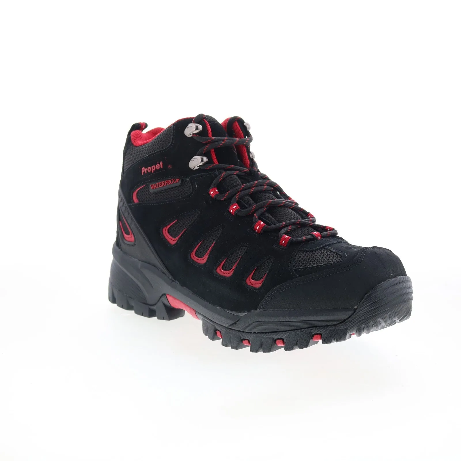 Propet Ridge Walker Waterproof M3599BRD Mens Black Extra Wide Hiking Boots