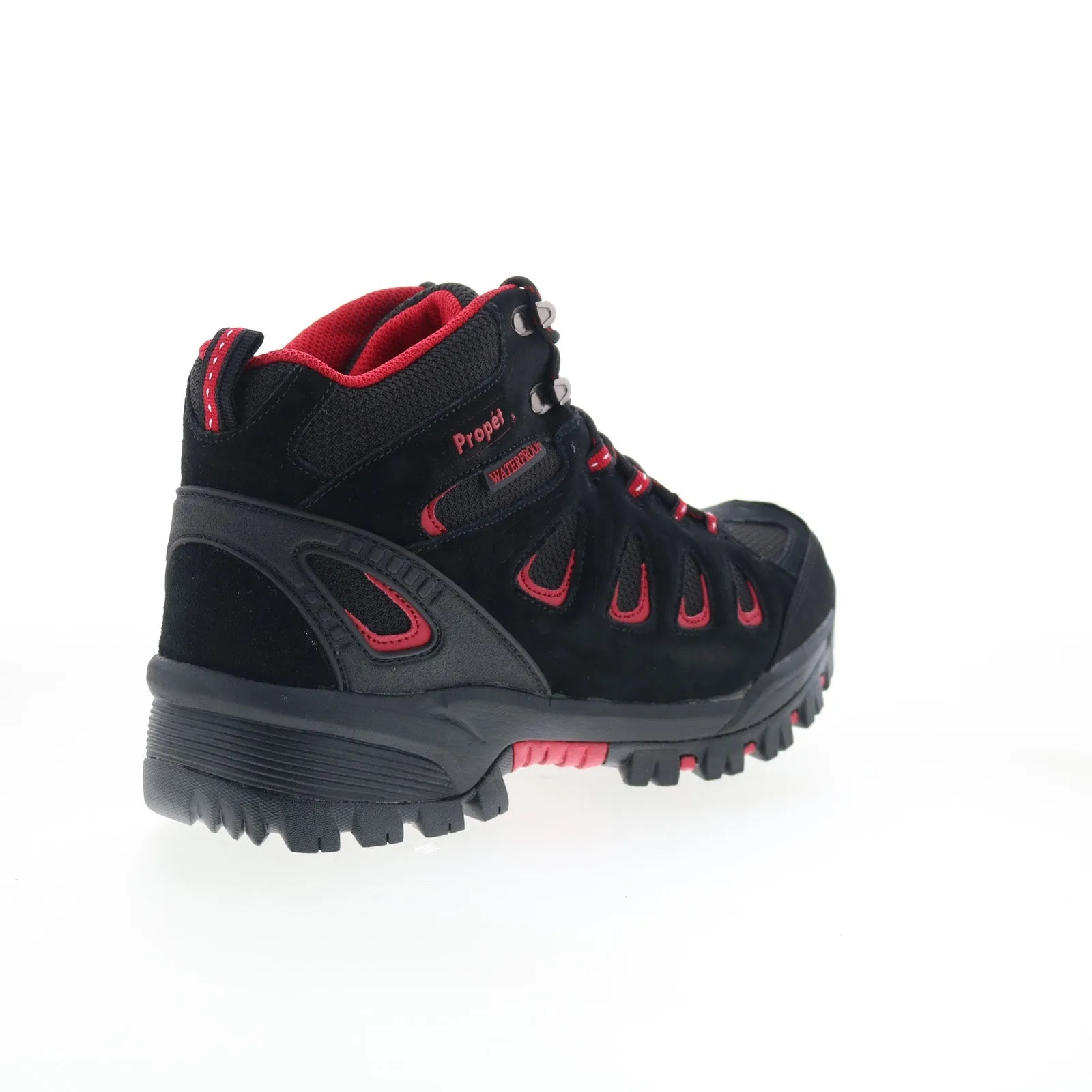 Propet Ridge Walker Waterproof M3599BRD Mens Black Extra Wide Hiking Boots