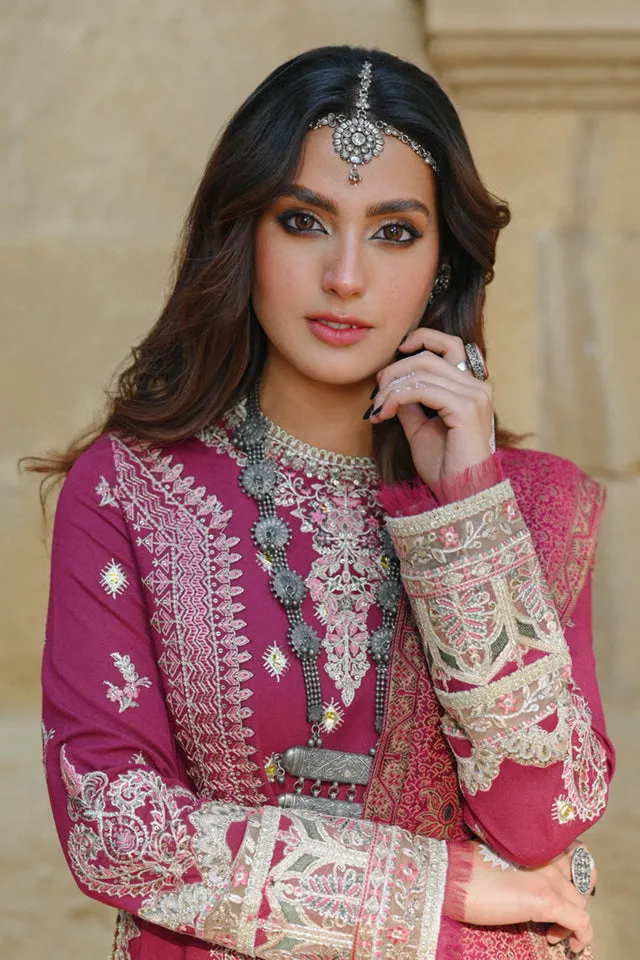QALAMKAR LUXURY SHAWL COLLECTION 2022 | K-04 SAMREEN