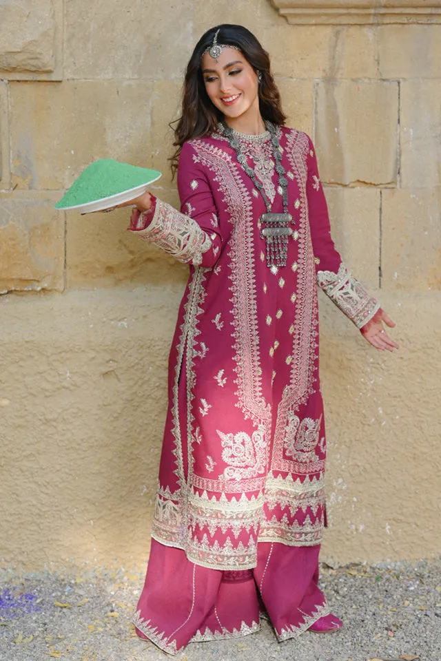 QALAMKAR LUXURY SHAWL COLLECTION 2022 | K-04 SAMREEN