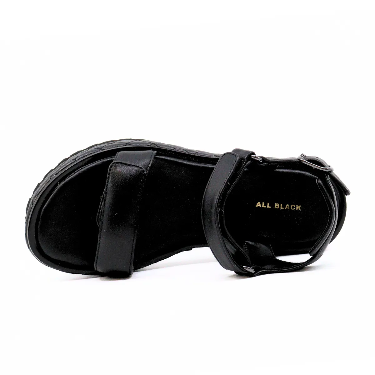 Quilted Vel Black