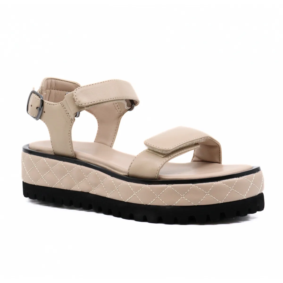 Quilted Vel Nude