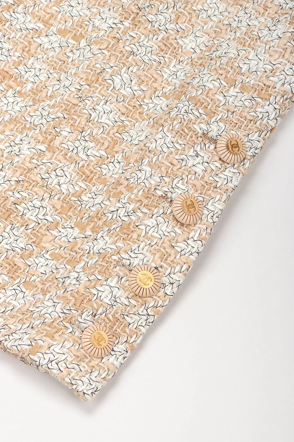 Raffia Tweed Jacket & Skirt Suit