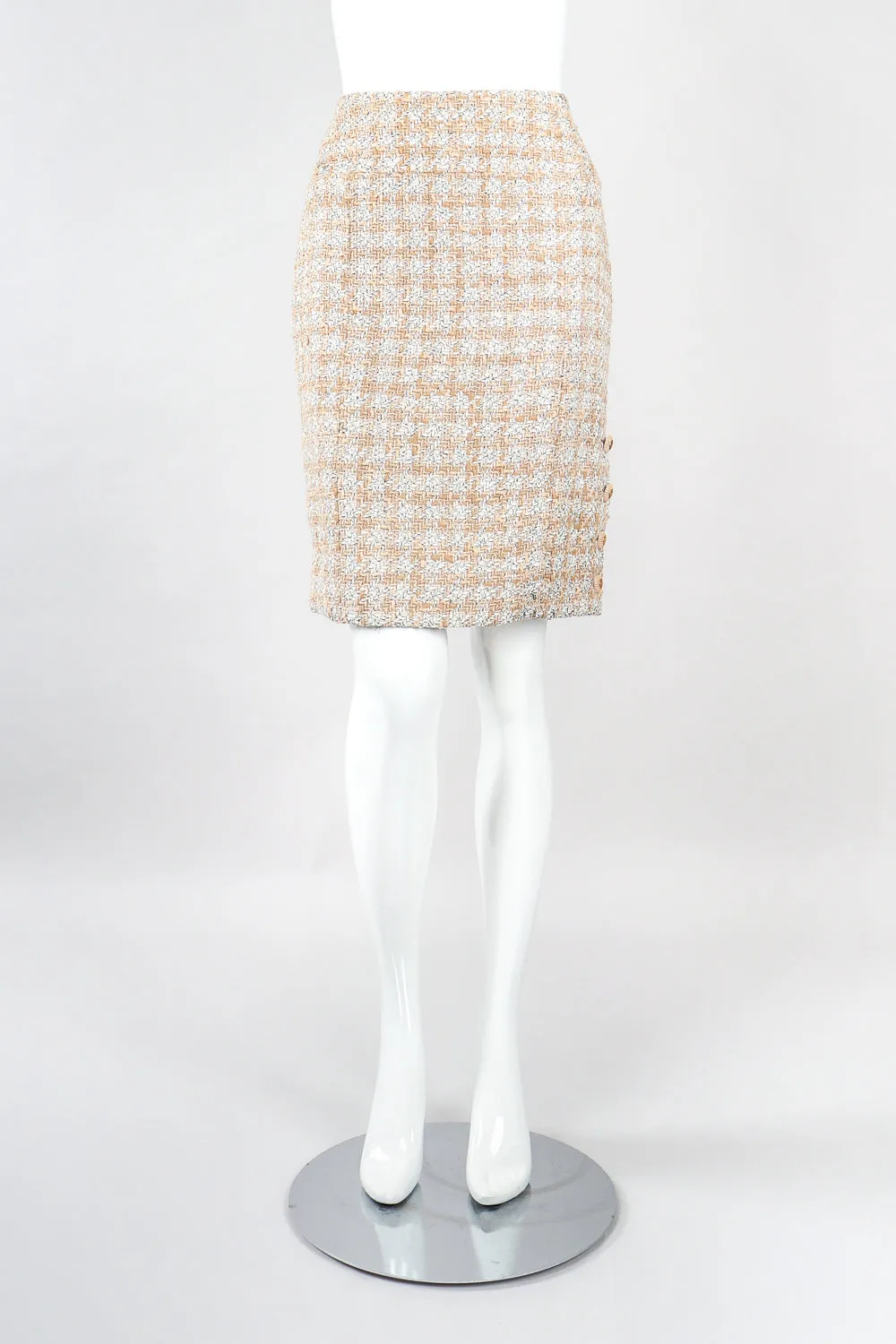 Raffia Tweed Jacket & Skirt Suit