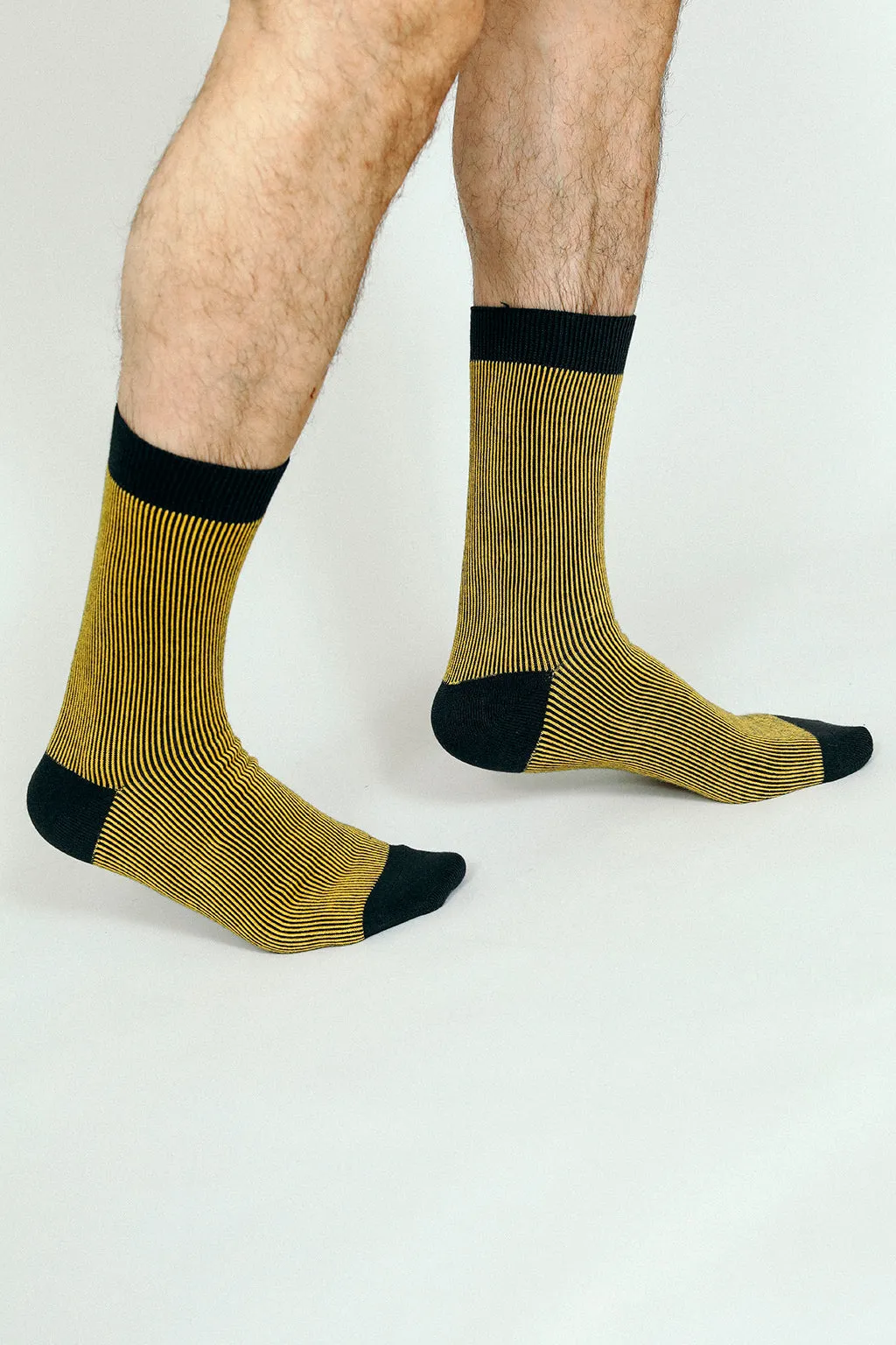 Raye Striped Dress Crew Sock