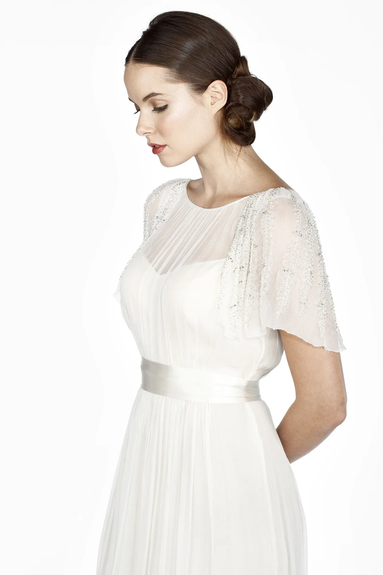 RC6257 Ethereal Sleeved Wedding Dress