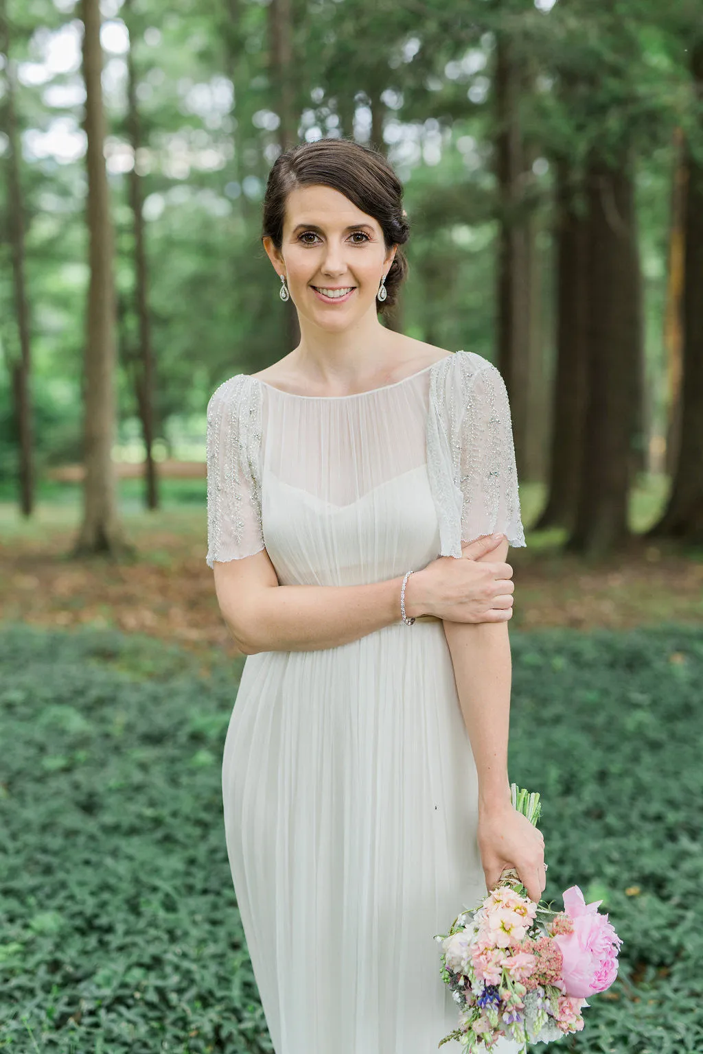 RC6257 Ethereal Sleeved Wedding Dress