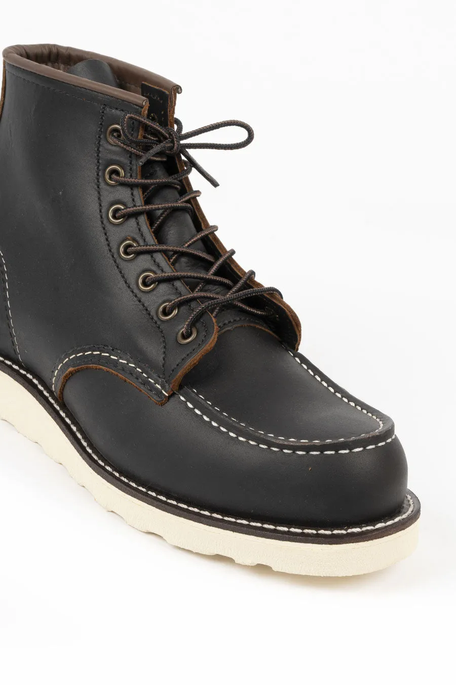 RED WING 6" BOOT CLASSIC MOC BLACK
