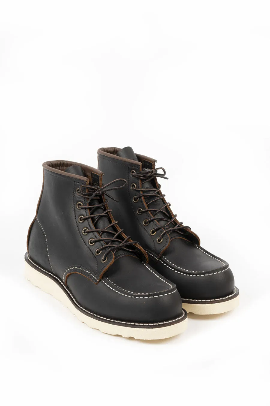 RED WING 6" BOOT CLASSIC MOC BLACK