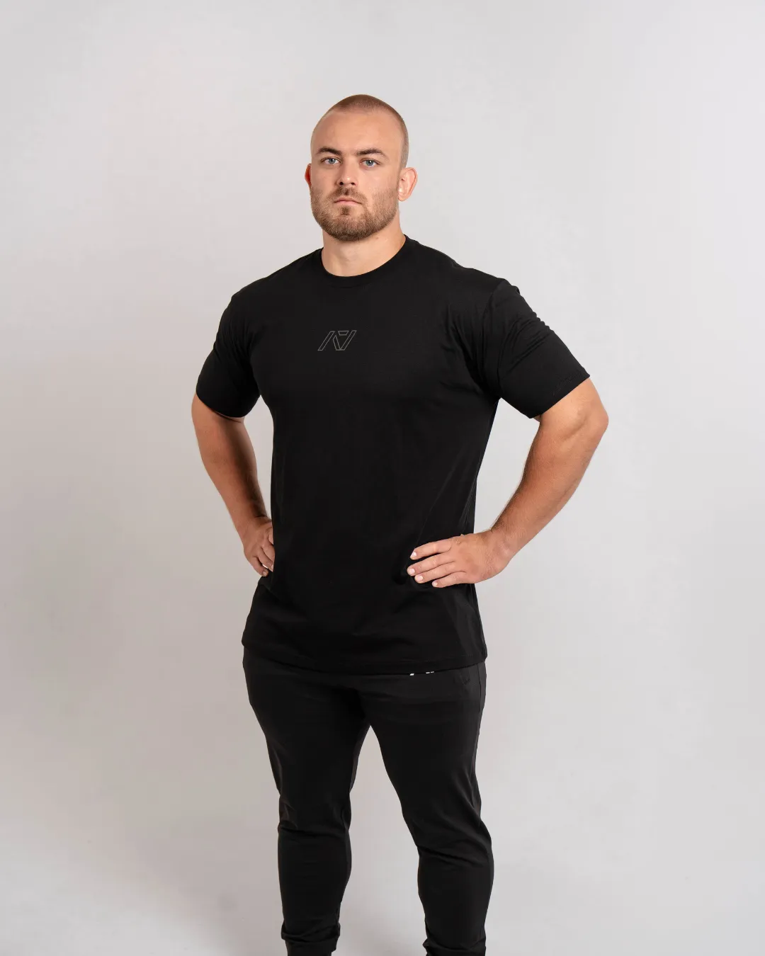 Retro Pod True-Fit Men's Non Bar Grip Shirt - Shadow Stone Black