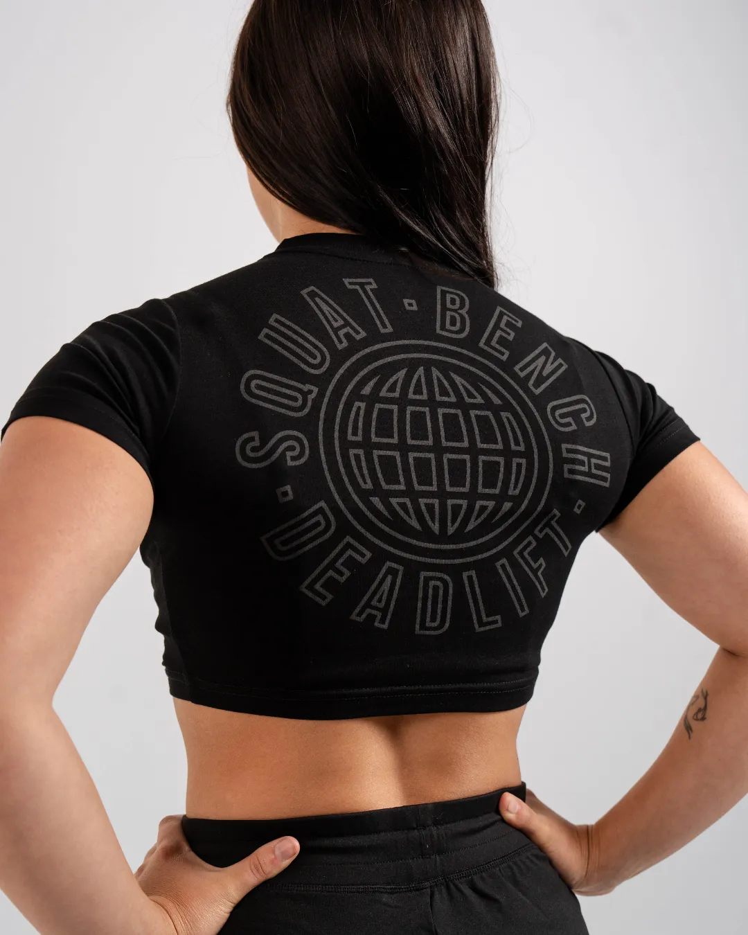 Retro Pod True-Fit Women's Non Bar Grip Crop - Shadow Stone Black