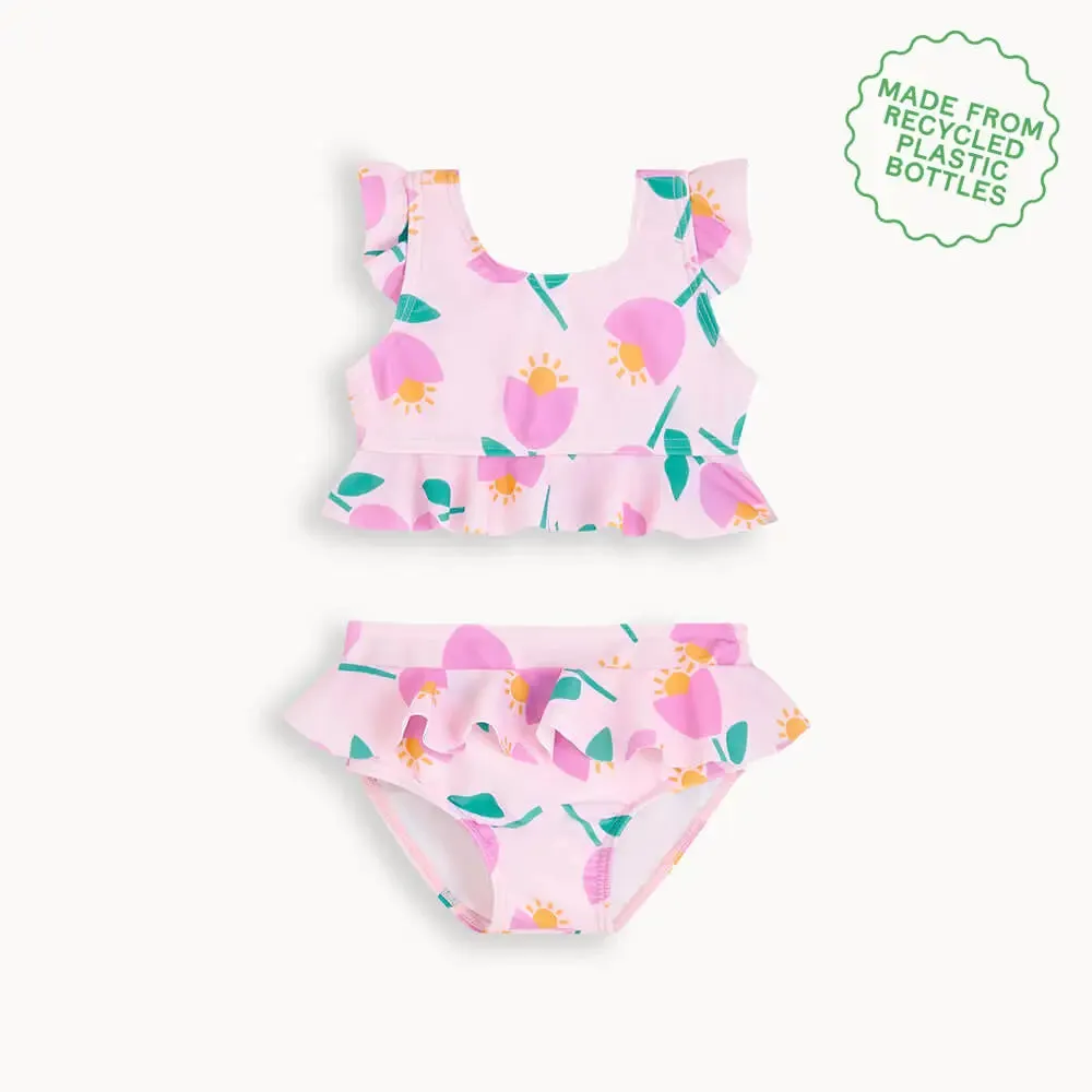 Rialto - Pink Tulip Baby & Kids 2 Piece Swimsuit