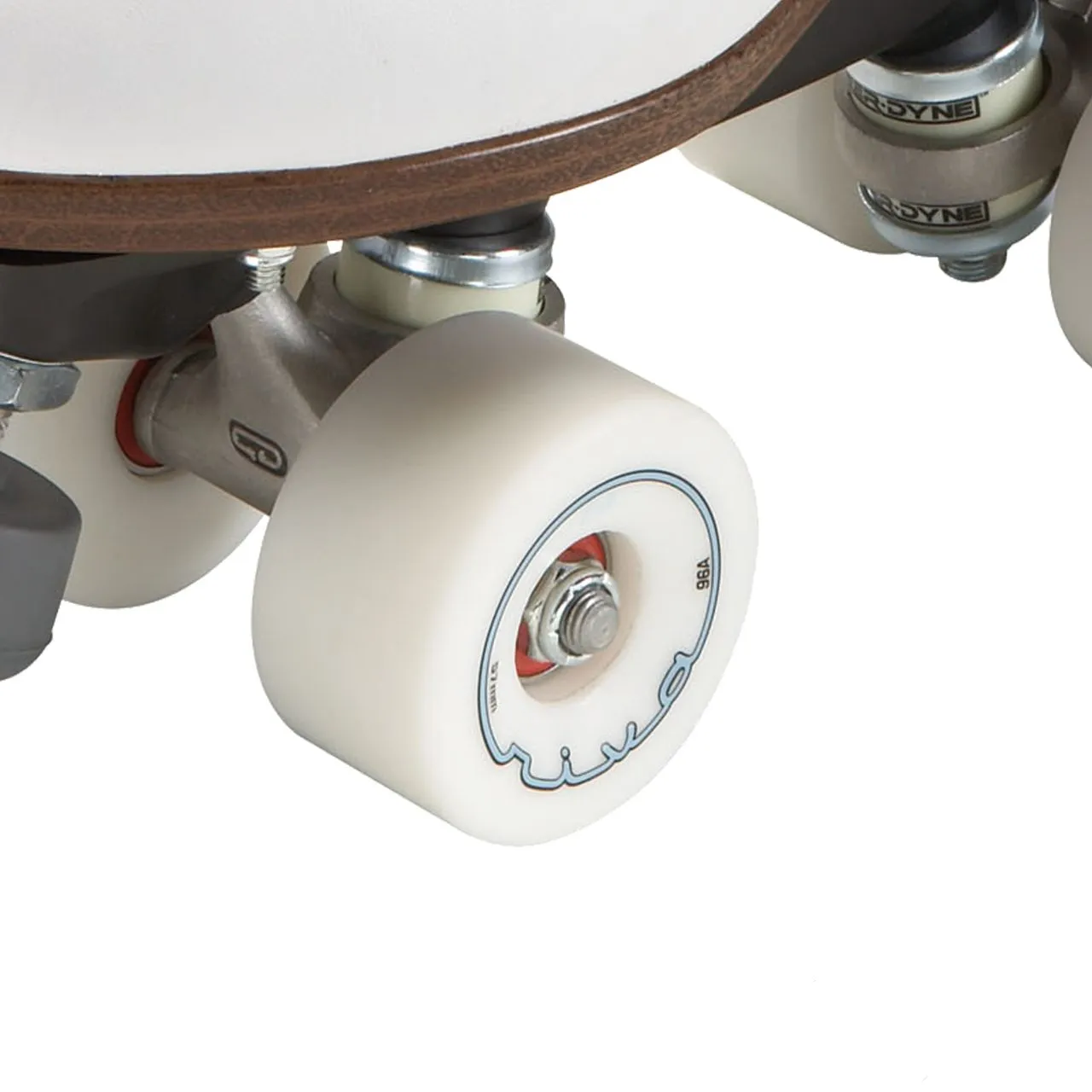 Riedell 111 Angel Artistic Quad Roller Skates - White