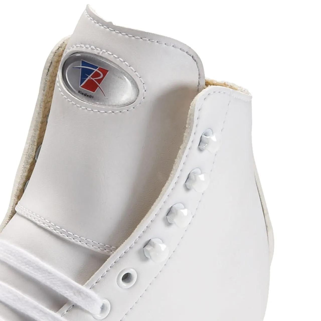 Riedell 111 Angel Artistic Quad Roller Skates - White