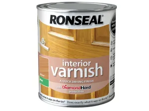 Ronseal Interior Varnish Quick Dry Matt Beech 250Ml