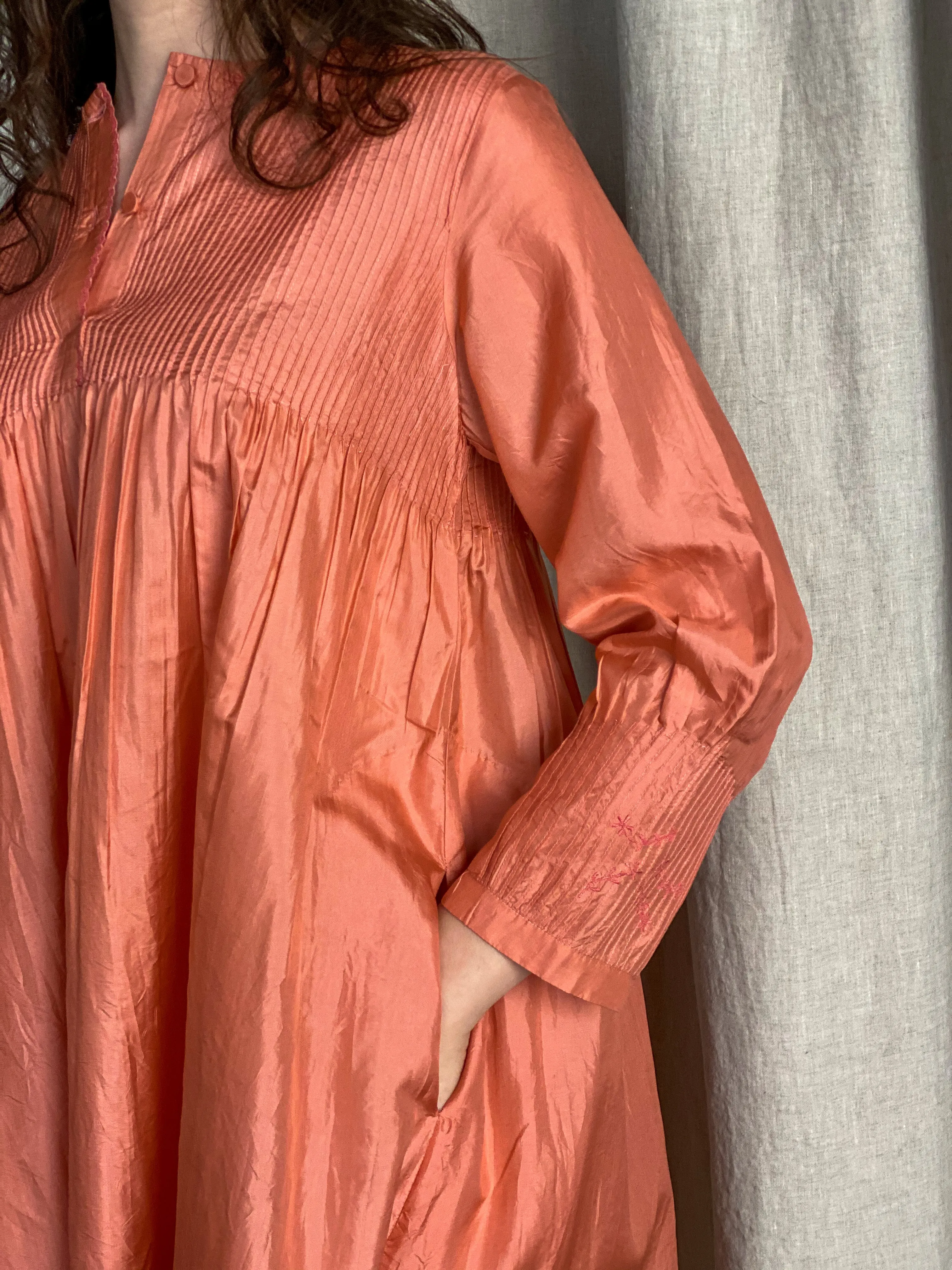 Roselle Silk Dress