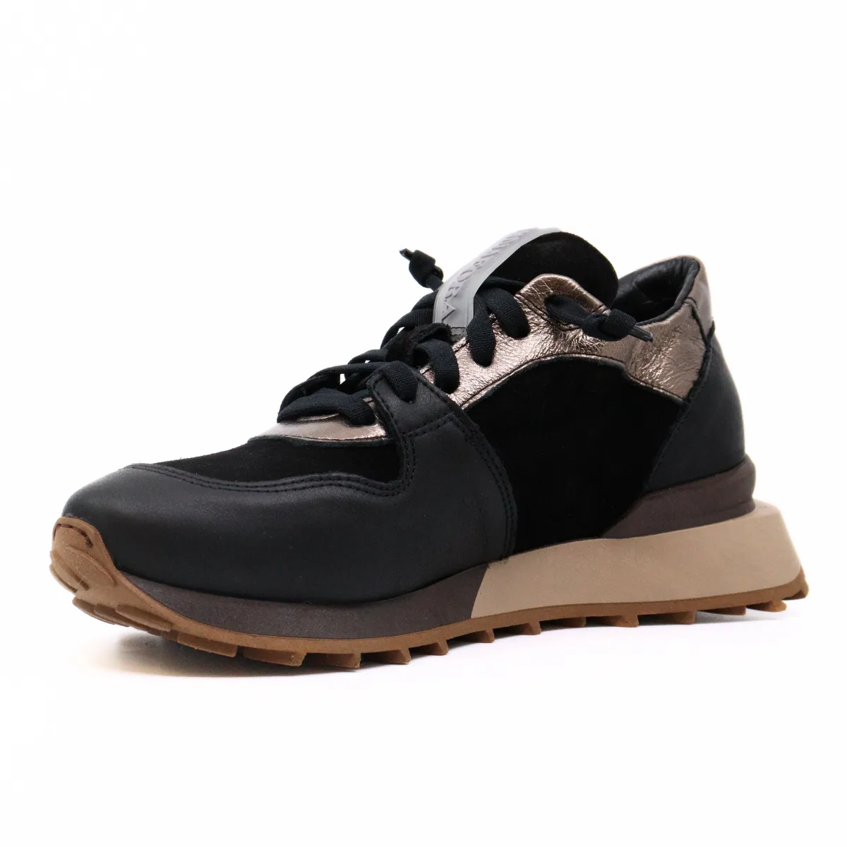 Ruffle Denver Black