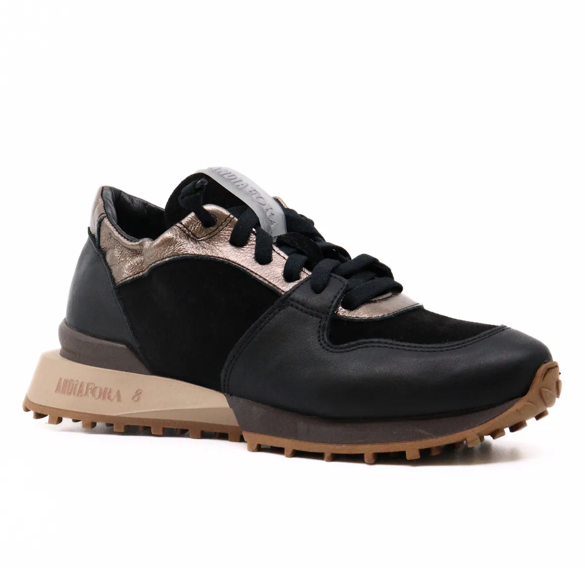 Ruffle Denver Black