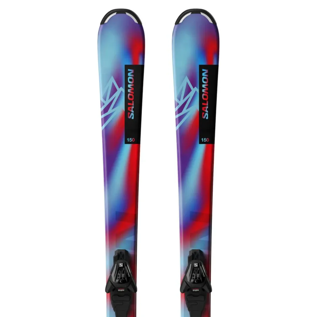 Salomon Kids L QST Jr M   L6 GW J2 70 Ski Set