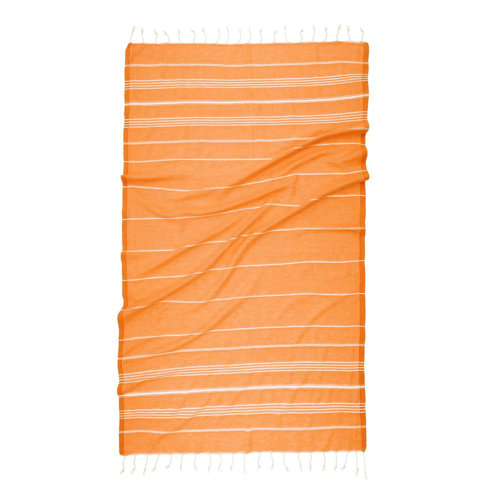 Salt Water Sun Turkish Towel by Riviera Towel Company | Orange Sunset