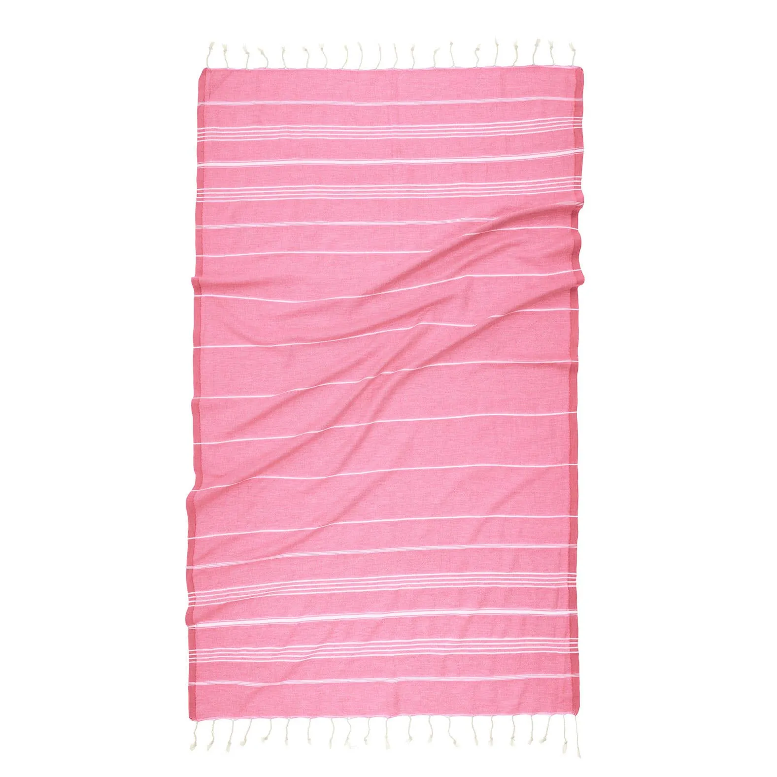 Salt Water Sun Turkish Towel by Riviera Towel Company | Pink Flamingo