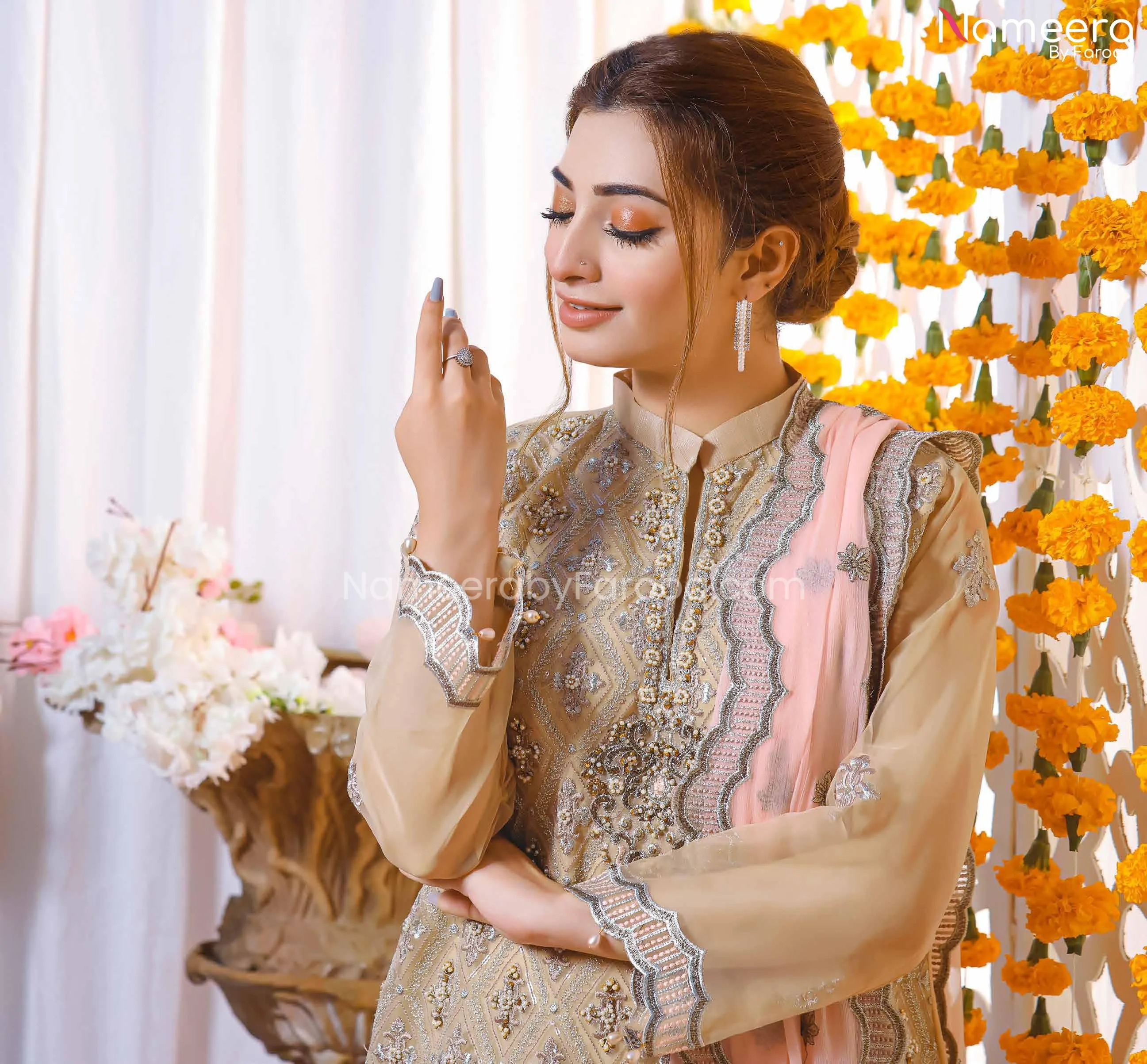 Salwar Kameez Embroidered by Pakistani Designer #PF246