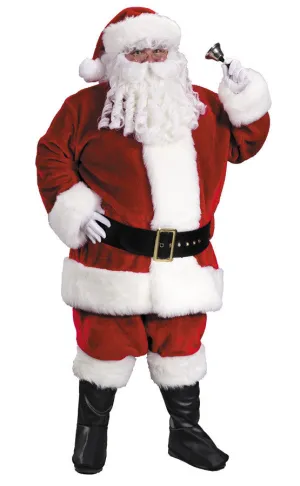 Santa Suit Prem Plush XLarge  Costume