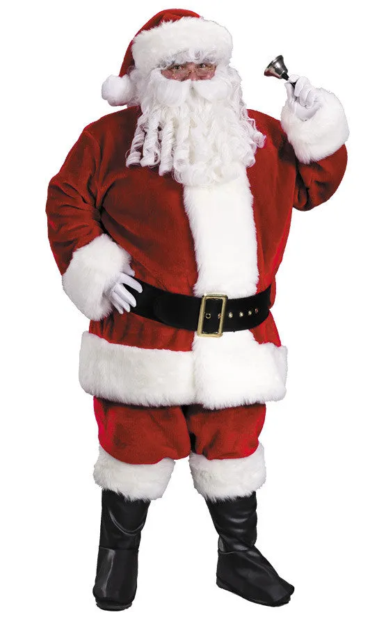 Santa Suit Prem Plush XLarge  Costume