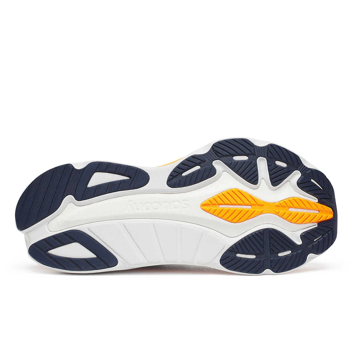 Saucony Hurricane 24 (Mens) - Navy/Peel