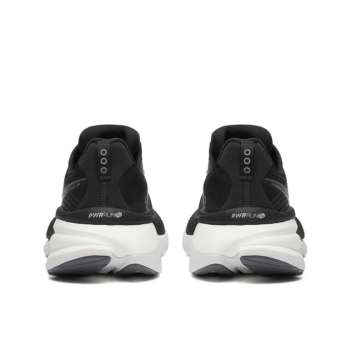 Saucony Hurricane 24 Wide (Mens) - Black/Carbon